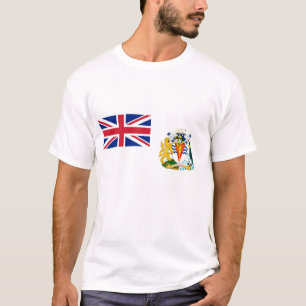Camiseta de la bandera británica del Territorio An