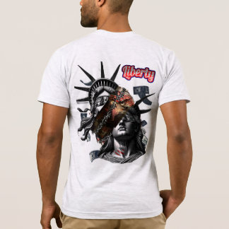 Camiseta de la bandera de América