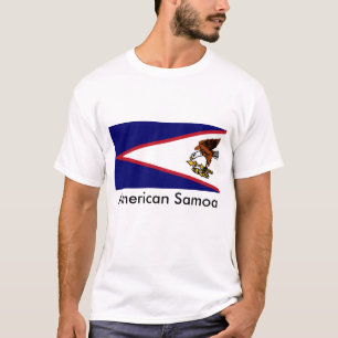 Camiseta de la bandera de American Samoa