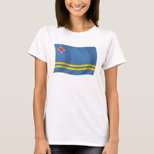 Camiseta de la bandera de Aruba
