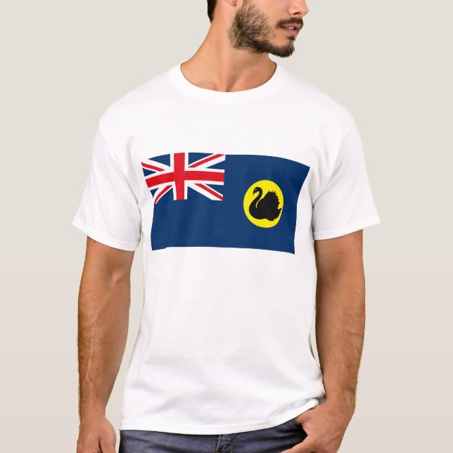 Camiseta de la bandera de Australia occidental (Anverso)