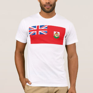 Camiseta de la bandera de Bermudas