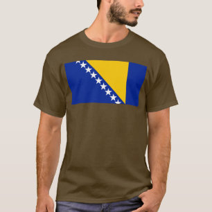 Camiseta de la bandera de Bosnia y Herzegovina B