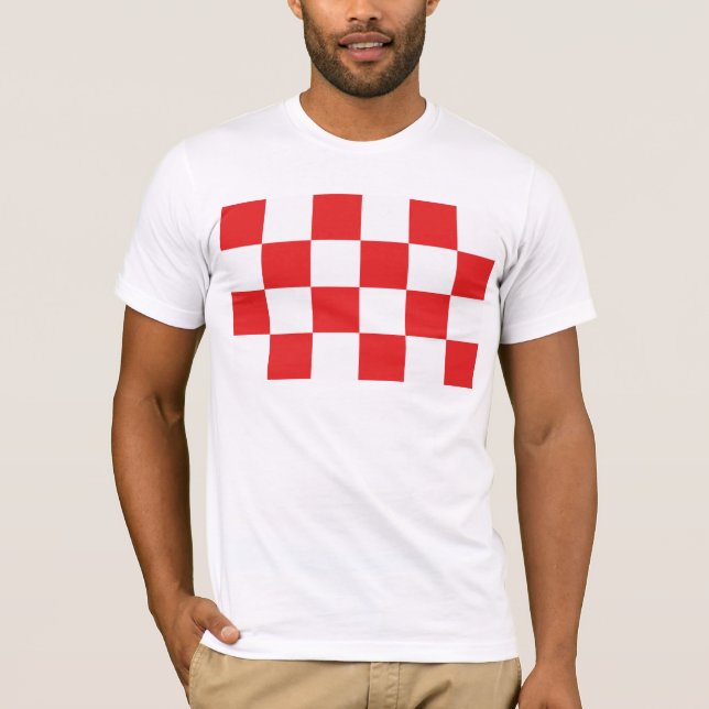 Camiseta de la bandera de Brabante Septentrional (Anverso)