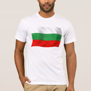 Camiseta de la bandera de Bulgaria