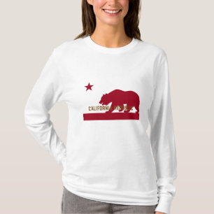 Camiseta de la bandera de California - variante de