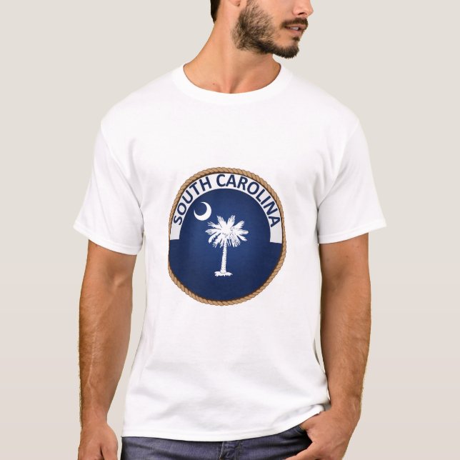 Camiseta de la bandera de Carolina del Sur (Anverso)
