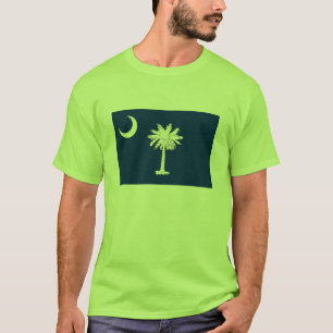 Camiseta de la bandera de Carolina del Sur