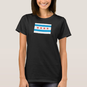 Camiseta de la bandera de Chicago