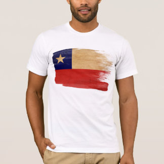 Camiseta de la bandera de Chile