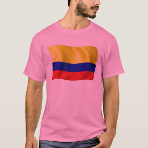 Camiseta de la bandera de Colombia