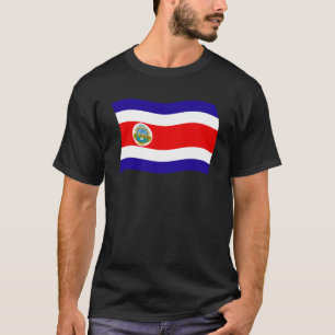 Camiseta de la bandera de Costa Rica