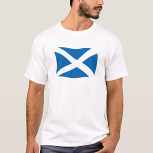 Camiseta de la bandera de Escocia
