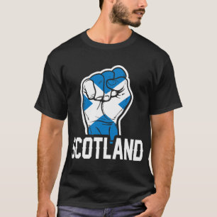 Camiseta de la bandera de Escocia