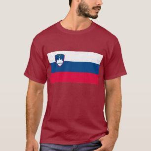 Camiseta de la bandera de Eslovenia