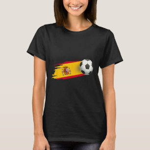 Camiseta de la bandera de España fútbol Ll España 