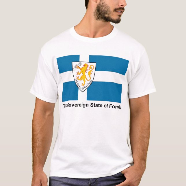 Camiseta de la bandera de Forvik (Anverso)