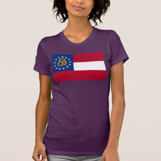 Camiseta de la bandera de Georgia