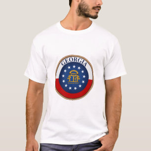 Camiseta de la bandera de Georgia