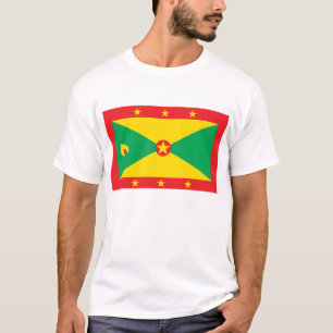 Camiseta de la bandera de Grenada