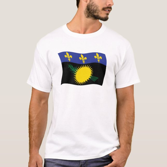 Camiseta de la bandera de Guadalupe (Anverso)