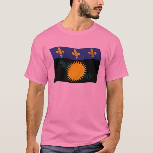 Camiseta de la bandera de Guadalupe (Anverso)
