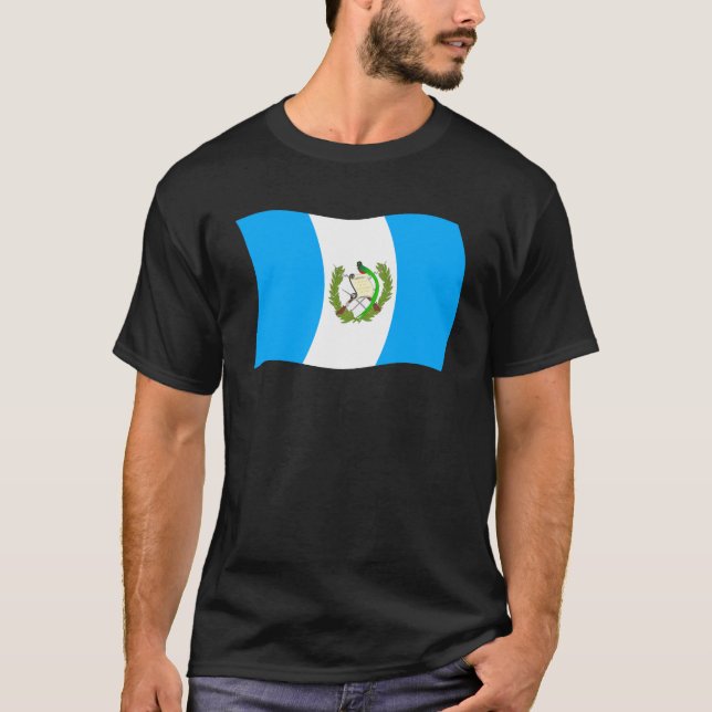 Camiseta de la Bandera de Guatemala (Anverso)