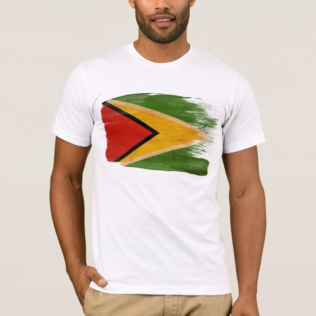 Camiseta de la bandera de Guyana (Anverso)