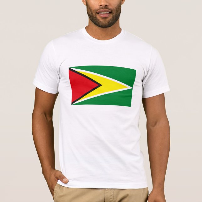 Camiseta de la bandera de Guyana (Anverso)