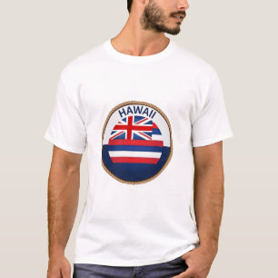 Camiseta de la bandera de Hawai