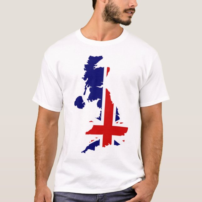 CAMISETA DE LA BANDERA DE INGLATERRA (Anverso)