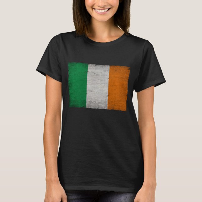 Camiseta de la bandera de Irlanda (Anverso)