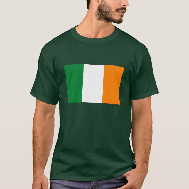 Camiseta de la bandera de Irlanda (Anverso)