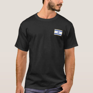 Camiseta de la bandera de Israel
