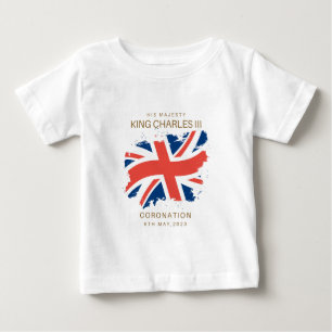 Camiseta de la bandera de Jack del Rey Carlos III