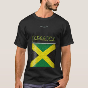 Camiseta de la bandera de Jamaica