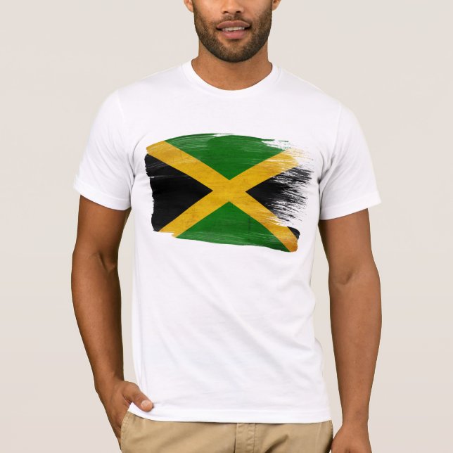Camiseta de la bandera de Jamaica (Anverso)