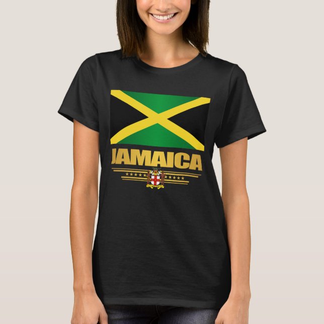 Camiseta de la bandera de Jamaica (Anverso)