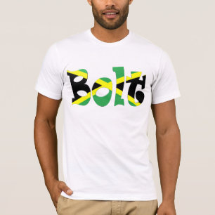 Camiseta de la bandera de Jamaica de Usain Bolt