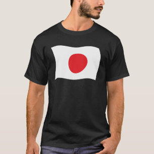 Camiseta de la bandera de Japón