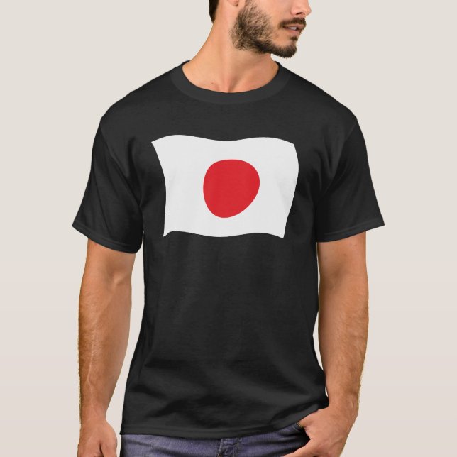 Camiseta de la bandera de Japón (Anverso)