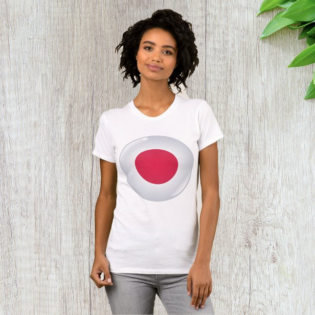 Camiseta de la bandera de Japón redonda (Subido por el creador)