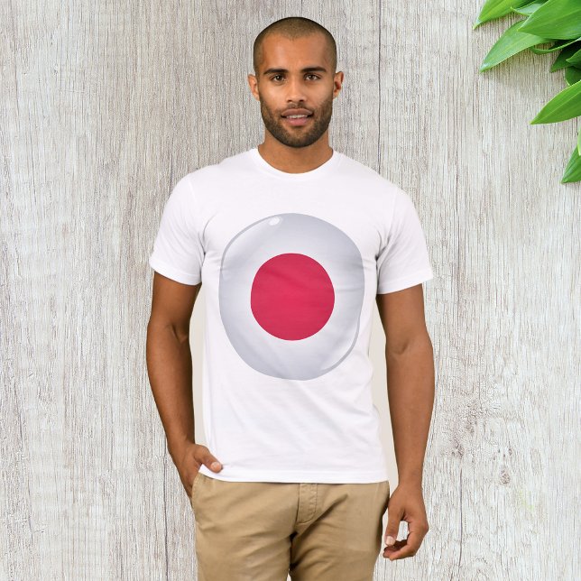 Camiseta de la bandera de Japón redonda (Subido por el creador)