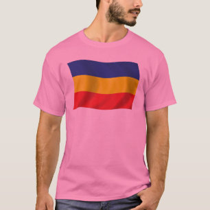 Camiseta de la bandera de Khmer Kampuchea Krom