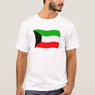 Camiseta de la bandera de Kuwait