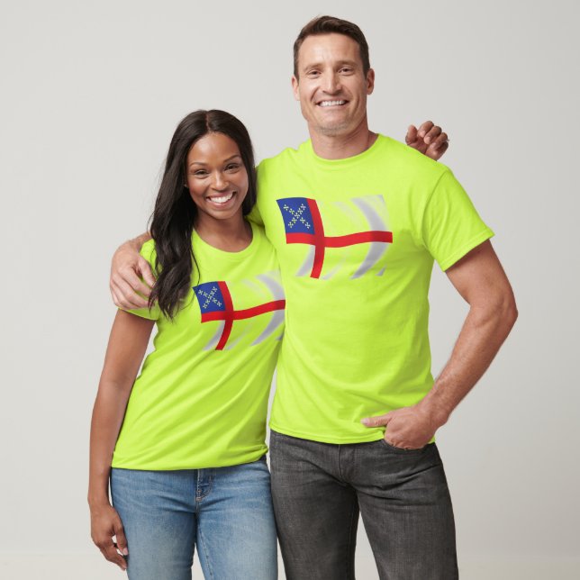 Camiseta de la bandera de la Iglesia Episcopal de  (Unisexo)