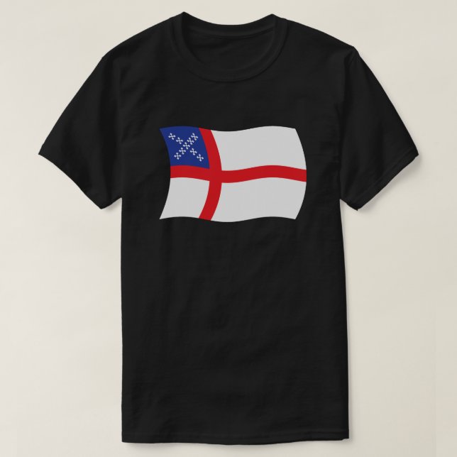 Camiseta de la bandera de la Iglesia Episcopal de  (Diseño del anverso)