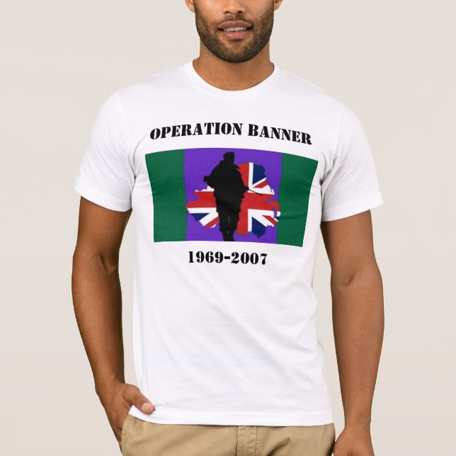Camiseta de la bandera de la operación (Anverso)