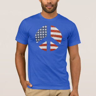 Camiseta de la bandera de la paz - signo de la paz