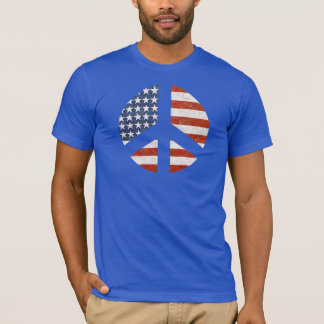 Camiseta de la bandera de la paz - signo de la paz
